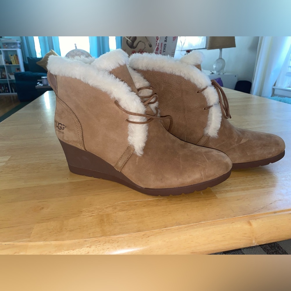 UGG wedge bootie